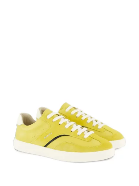 Δερμάτινα sneakers Nubikk κίτρινο