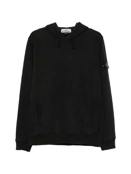 Hanorac Stone Island cu strasuri negru