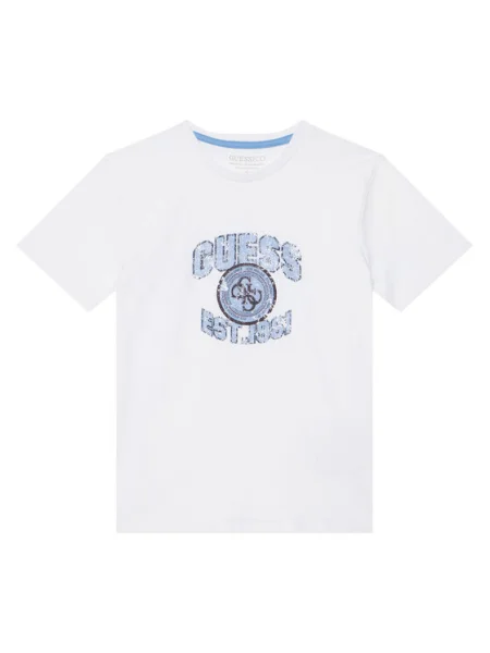 Guess Tricou alb