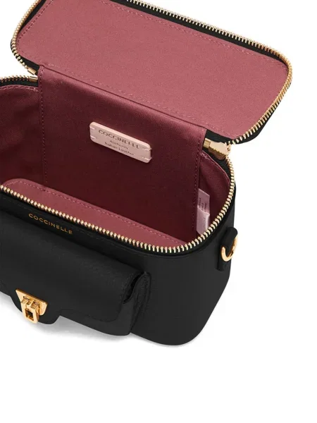 Geantă messenger Coccinelle negru