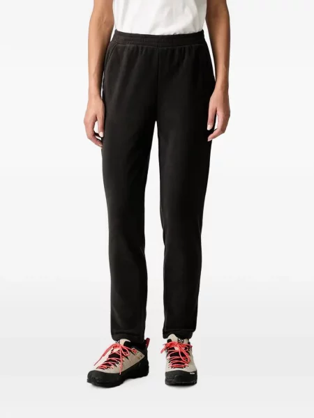 Pantaloni Helly Hansen cu broderie din fleece alergare negru