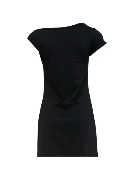 Rochie mini Rest & Recreation cu imagine cu un umăr gol negru