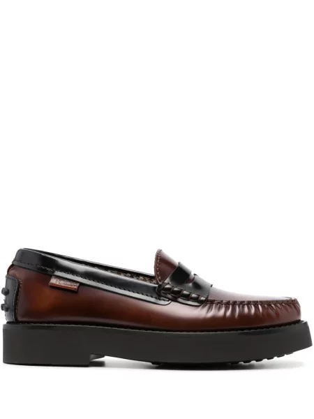 Pantofi loafer Tod's din piele maro