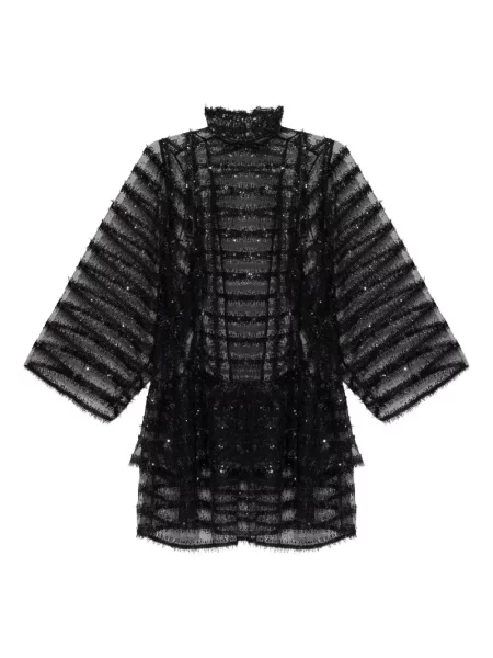 Rochie mini Munthe cu paiete de costum negru