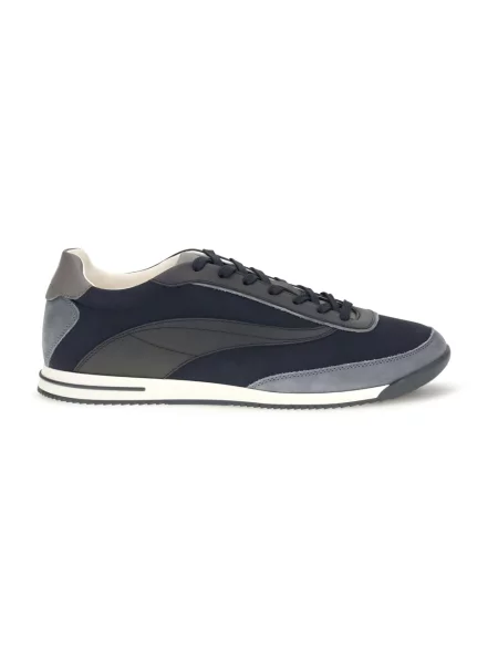 Sneakersy Brunello Cucinelli zamszowe niebieskie