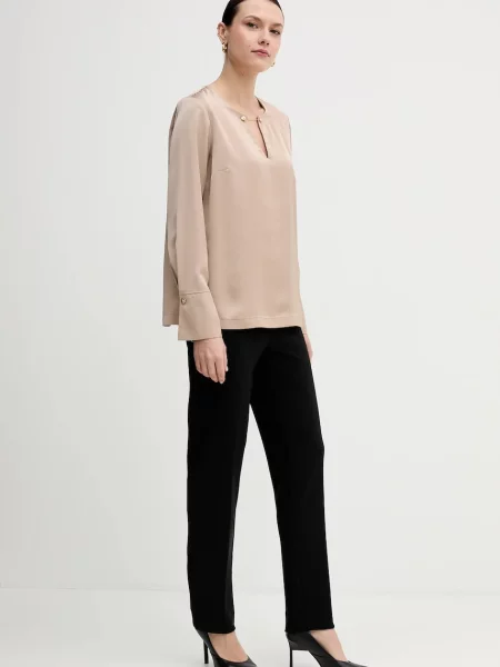 Штани Joseph Ribkoff облягаючі висока посадка білий