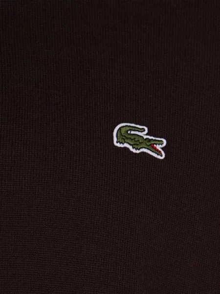 Hanorac crewneck Lacoste maro