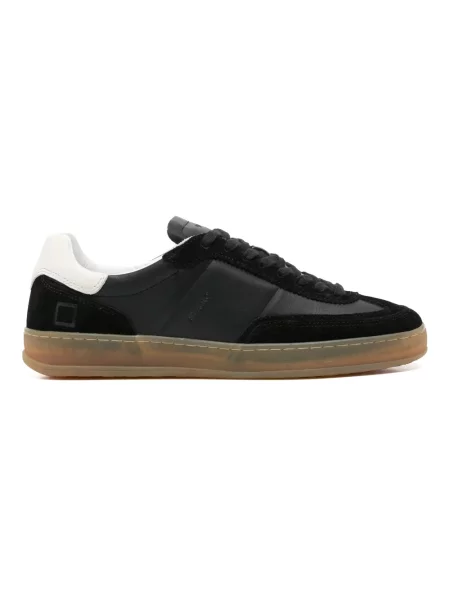 Sneakersy D.a.t.e. skórzane czarne