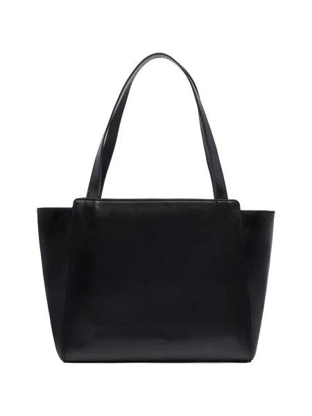Geantă shopper The Bridge din piele negru