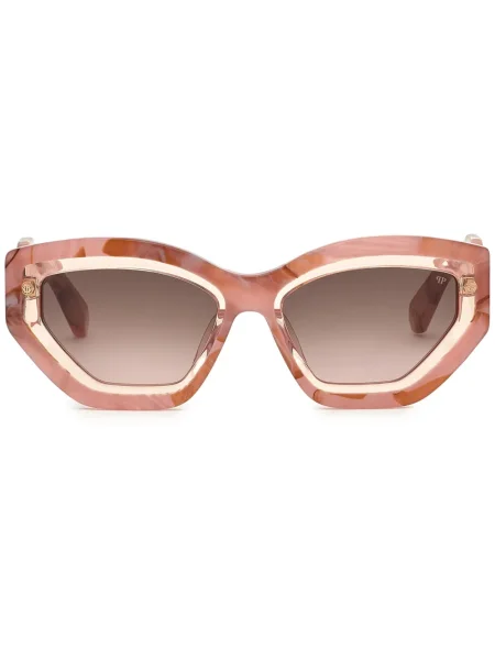 Ochelari de soare Philipp Plein roz