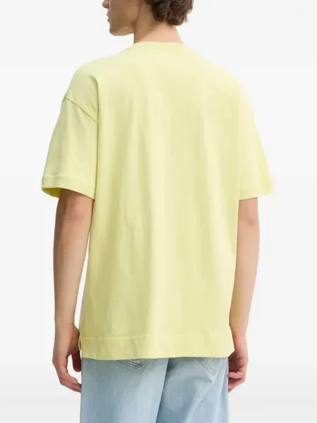 Tricou Samsøe Samsøe cu imagine galben