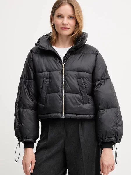 Gaudi geacă de iarnă oversize negru