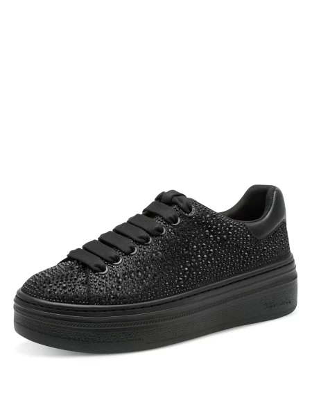 Sneakerși Tamaris negru