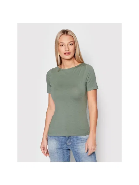 Vero Moda Marškinėliai Panda žalia