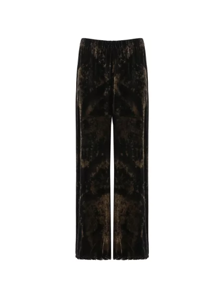 Pantaloni Avant Toi de catifea maro
