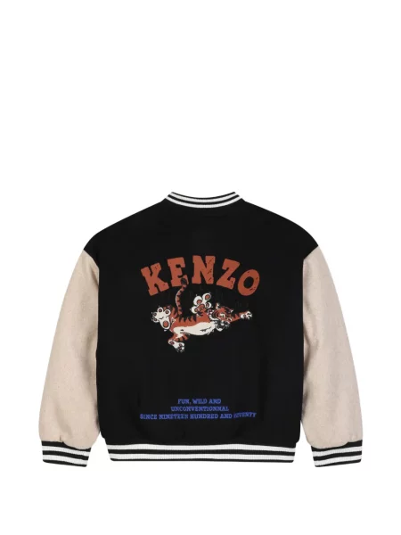 Kurtka bomber dziecięcy Kenzo czarny