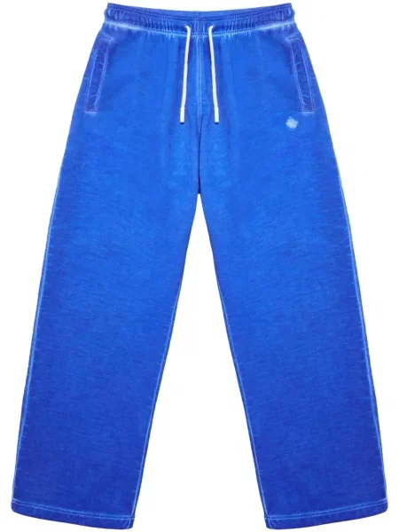 Pantaloni Marcelo Burlon County Of Milan alergare cu cordon albastru