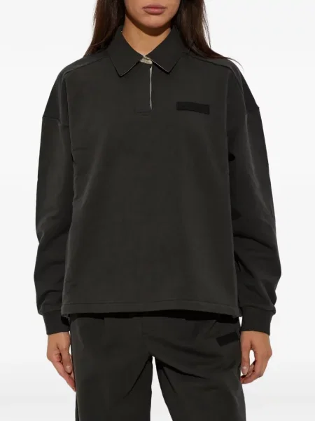 Tricou polo Rethinkit Studios cu autograf negru
