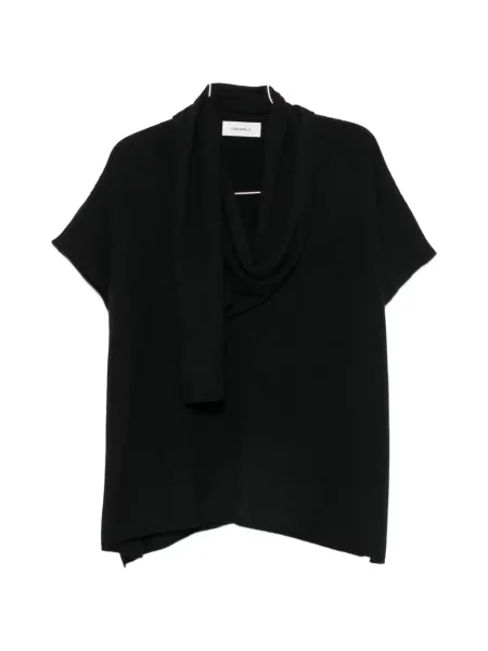 Scurt fular Lisa Yang negru