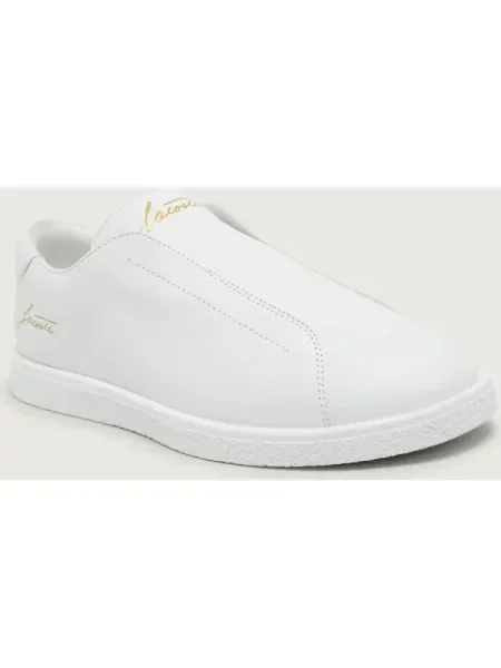 Férfi cipők Lacoste Linecourt Slip-On white/white. Méret: 43 EU fehér