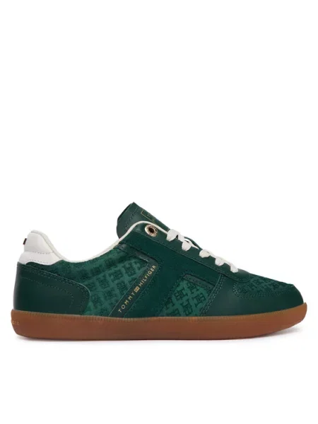 Sneakers Tommy Hilfiger Th Tribeca Sneaker Monogram verde