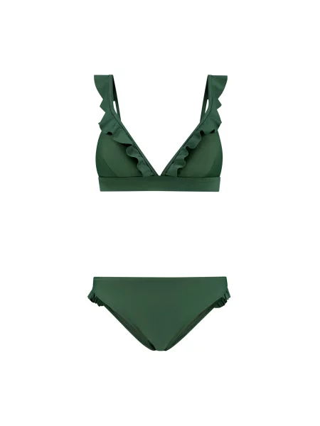 Shiwi Costum de baie două piese Bobby' verde