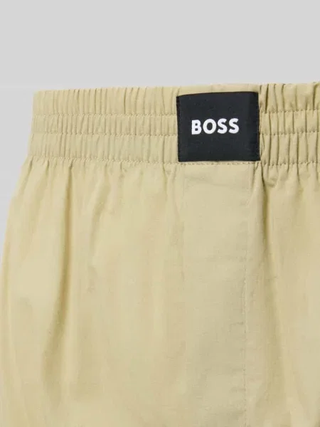 BOSS bokserki luźne 2P Boxer S. CW Peach beżowe
