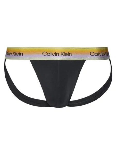 Naramnica kratke hlače Calvin Klein črna