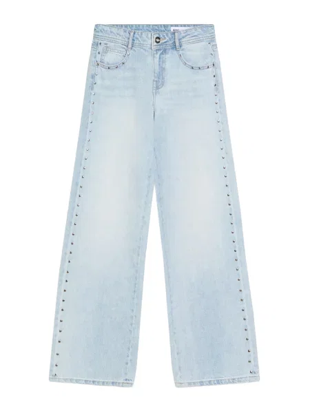 Bershka Jeans pastel albastru