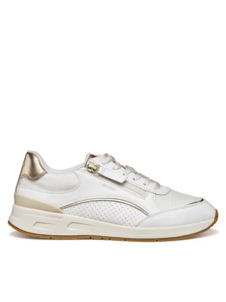 Sneakersy Geox białe