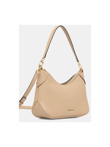 MICHAEL Michael Kors torebka crossbody skórzana beżowa