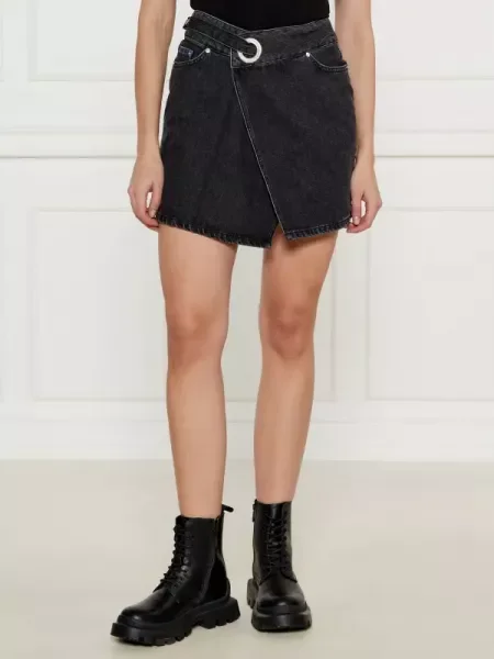 Karl Lagerfeld Jeans De blugi fustă gri