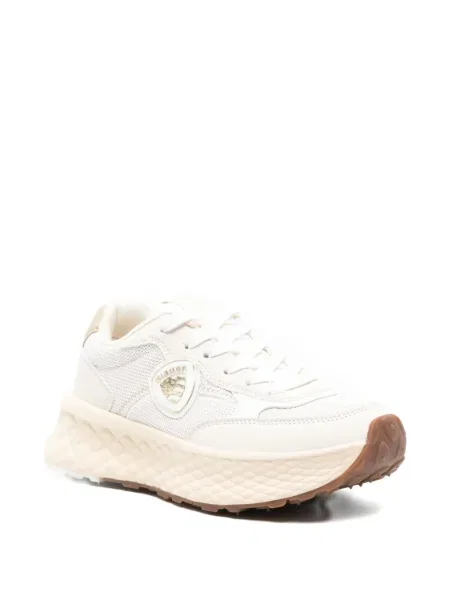 Sneakerși Blauer cu autograf alb