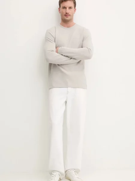 Лонгслив Boss Orange оранжевый