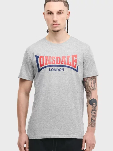 Футболка Lonsdale серая