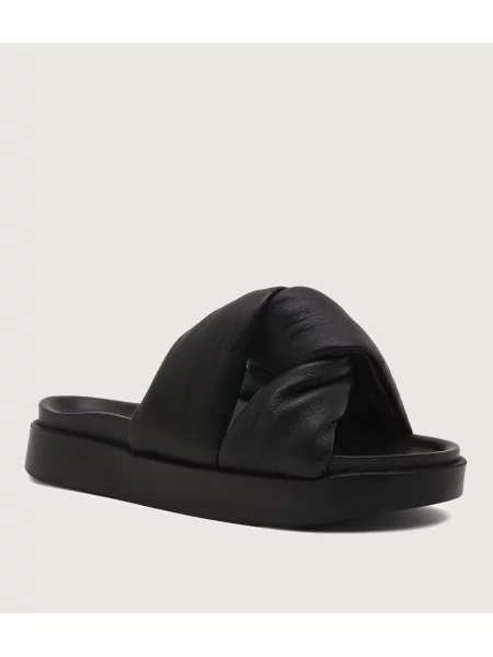 Inuikii Papucs Soft Crossed fekete