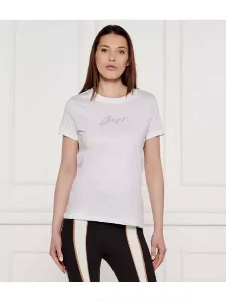 BOSS ORANGE Tricou alb