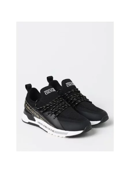 Sneakersy Versace Jeans Couture czarne