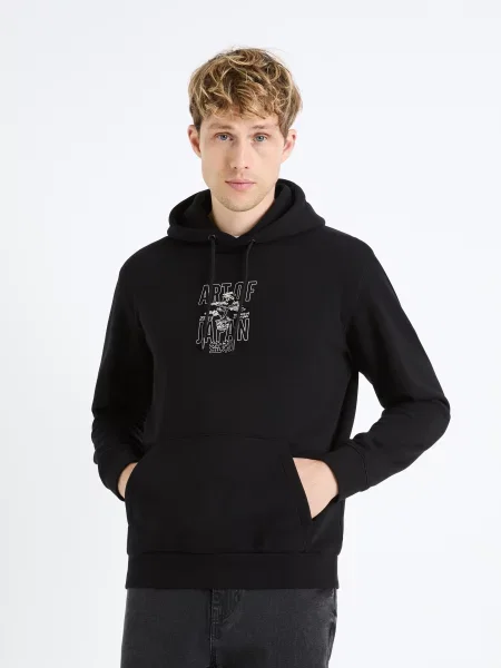 Hoodie Celio črna