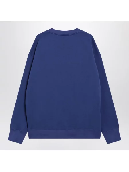 Bluza Valentino Garavani z nadrukiem niebieska