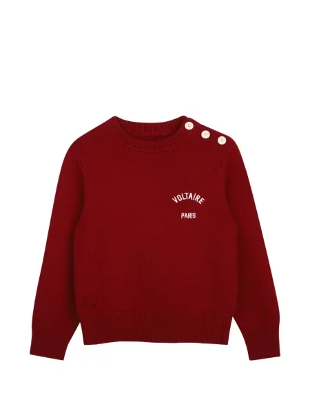 Sweter dziecięcy Zadig & Voltaire czerwony