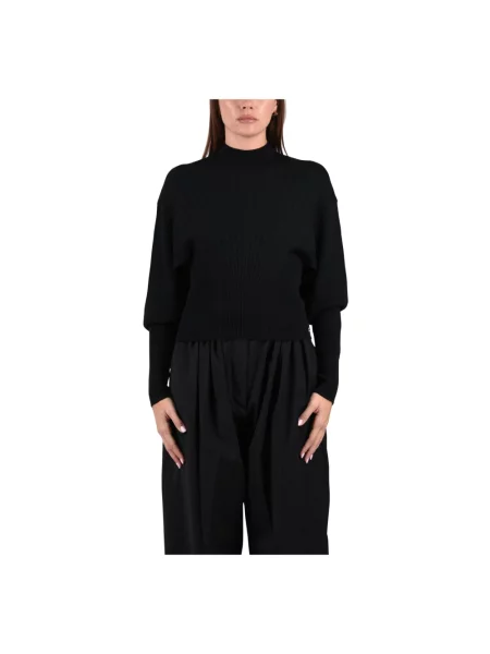 Sweter Sportmax wełniany czarny
