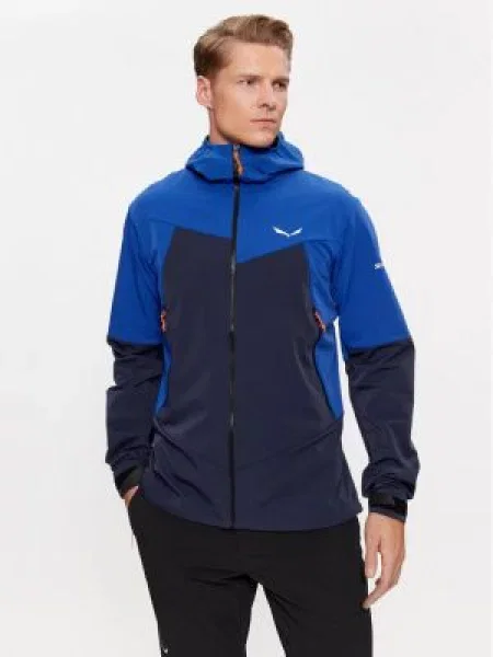 Куртка Salewa софтшелл голубая