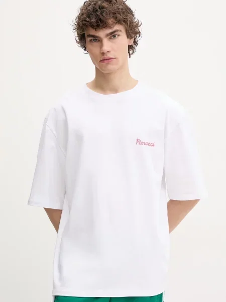 Fiorucci tricou din Candy Logo Relaxed Fit T-Shirt barbati cu imprimeu alb