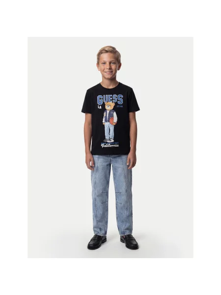 Guess T-shirt Regular Fit crna