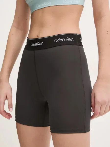 Kratke hlače za trening Calvin Klein Performance crna