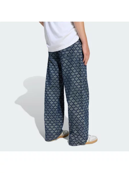 Kalhoty Adidas modré