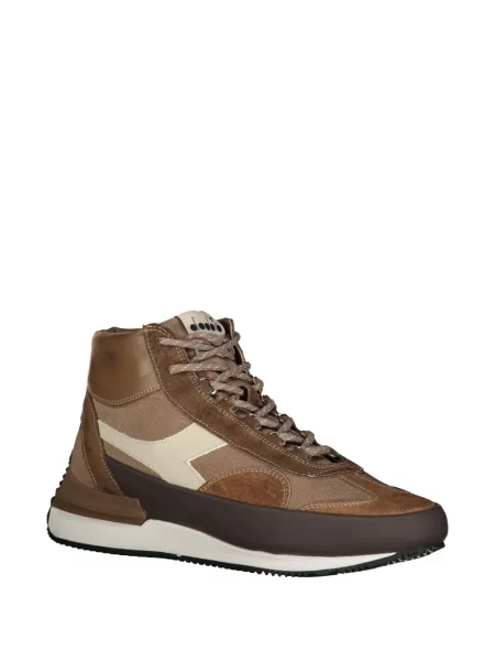 Sneakerși Diadora din piele maro