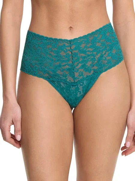 Женские стринги с высокой посадкой зелені