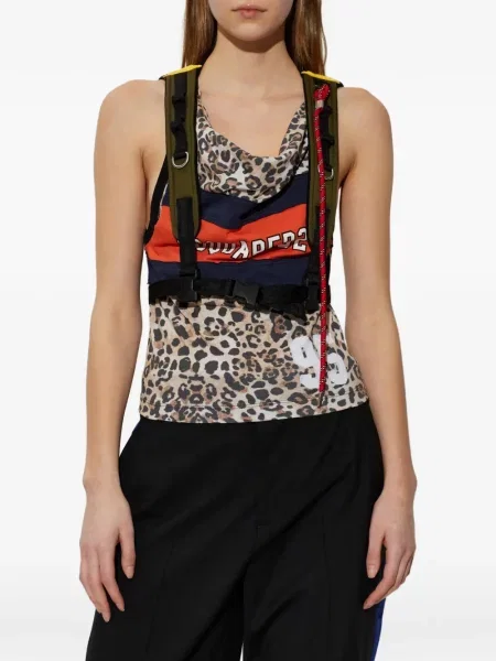 Top Dsquared2 cu imagine cu model leopard